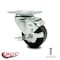 Service Caster 3 Inch Phenolic Wheel Swivel Top Plate Caster with Brake SCC-20S314-PHS-TLB - alternate 3